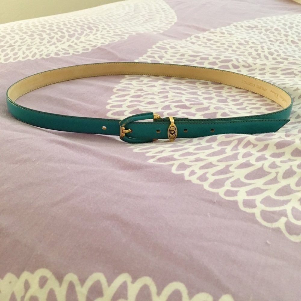 Vintage Dior Skinny Belt